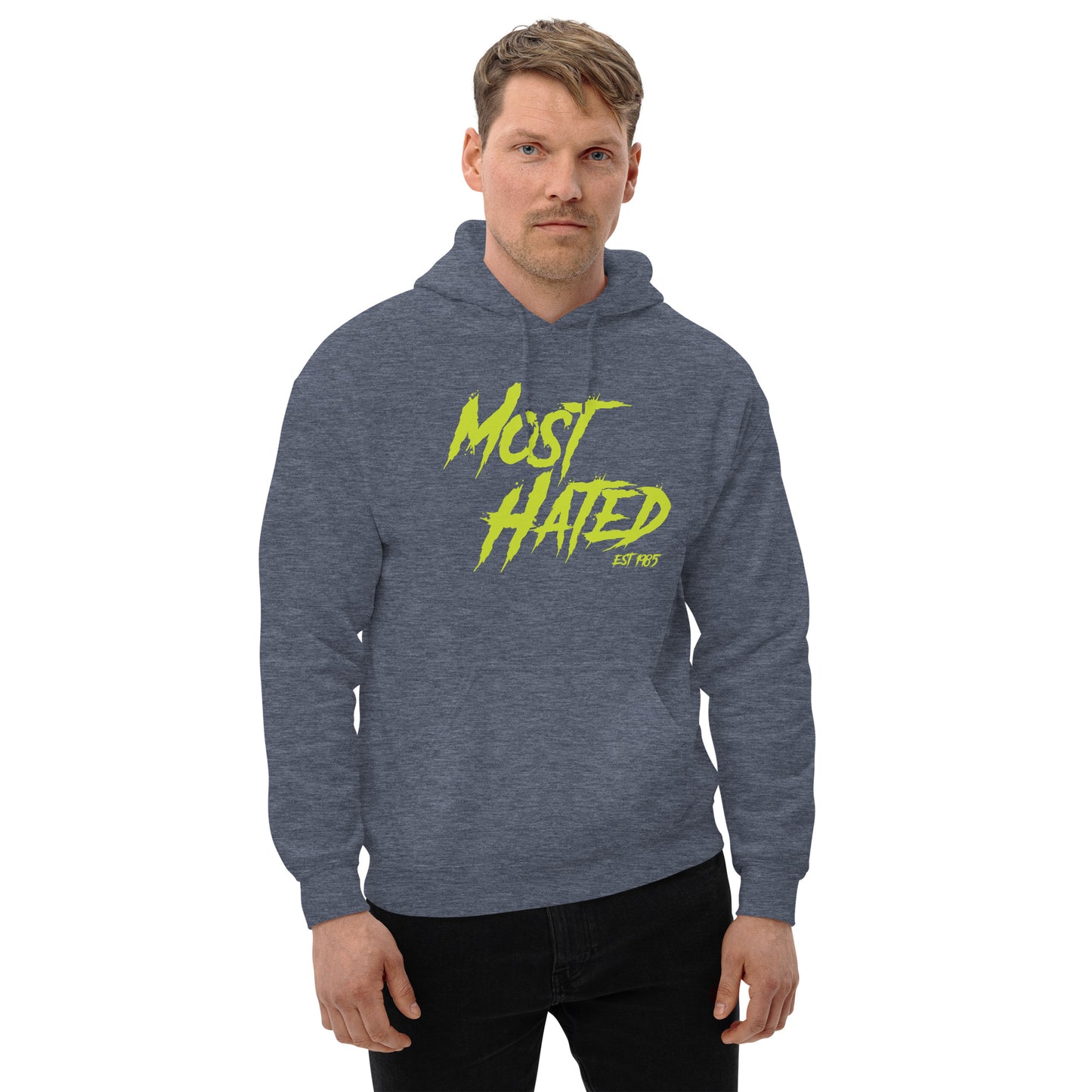 Most Hated Hoodie - Yellow Text