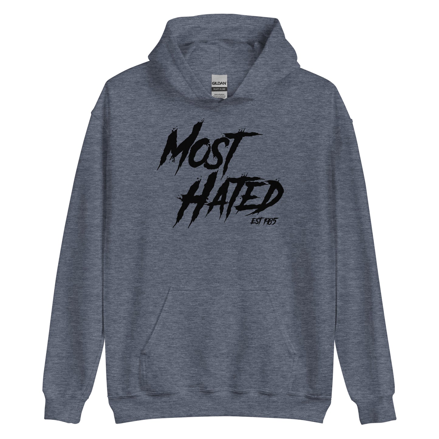 Most Hated Hoodie - Black Text