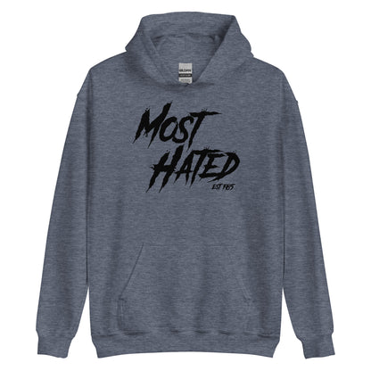 Most Hated Hoodie - Black Text