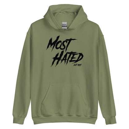 Most Hated Hoodie - Black Text