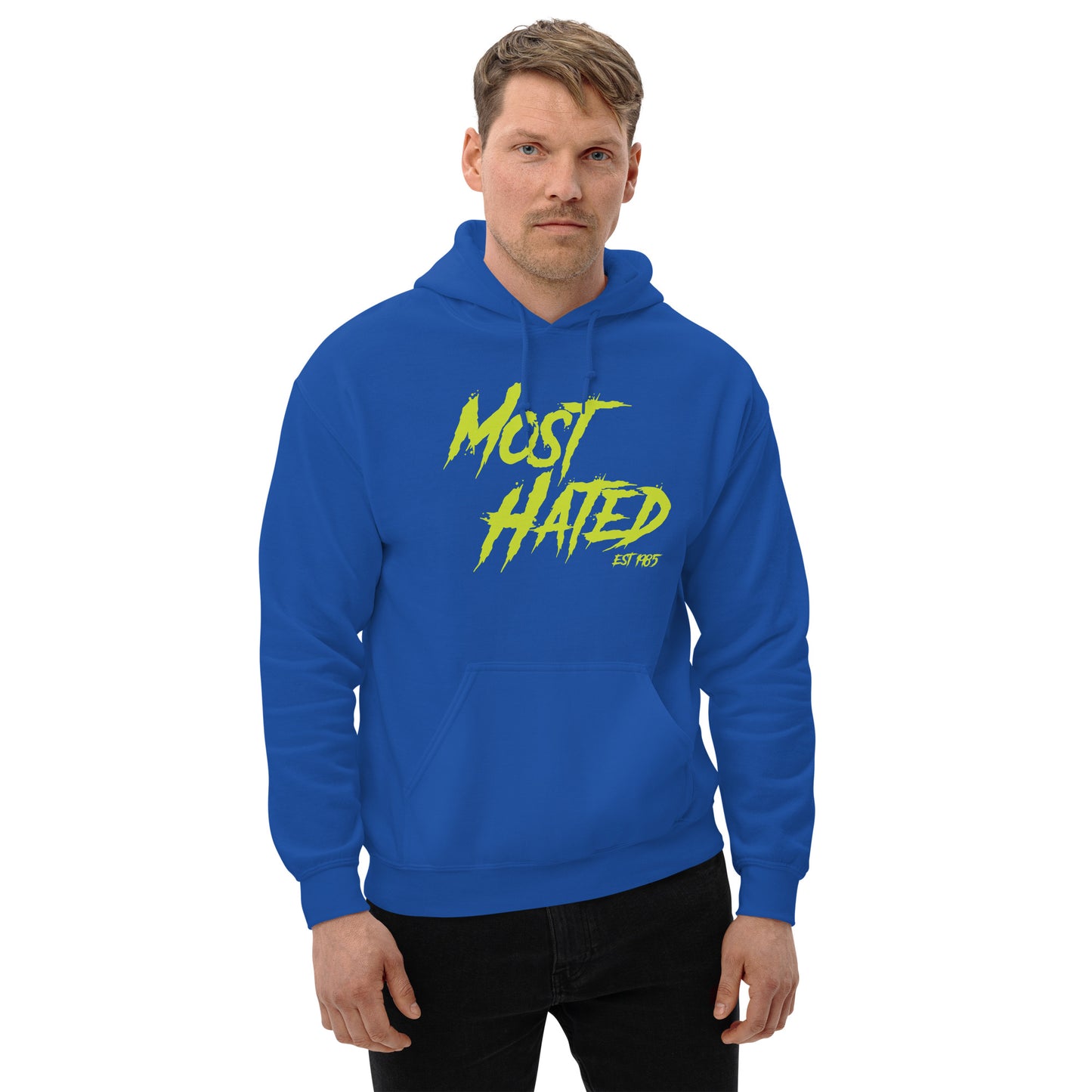 Most Hated Hoodie - Yellow Text