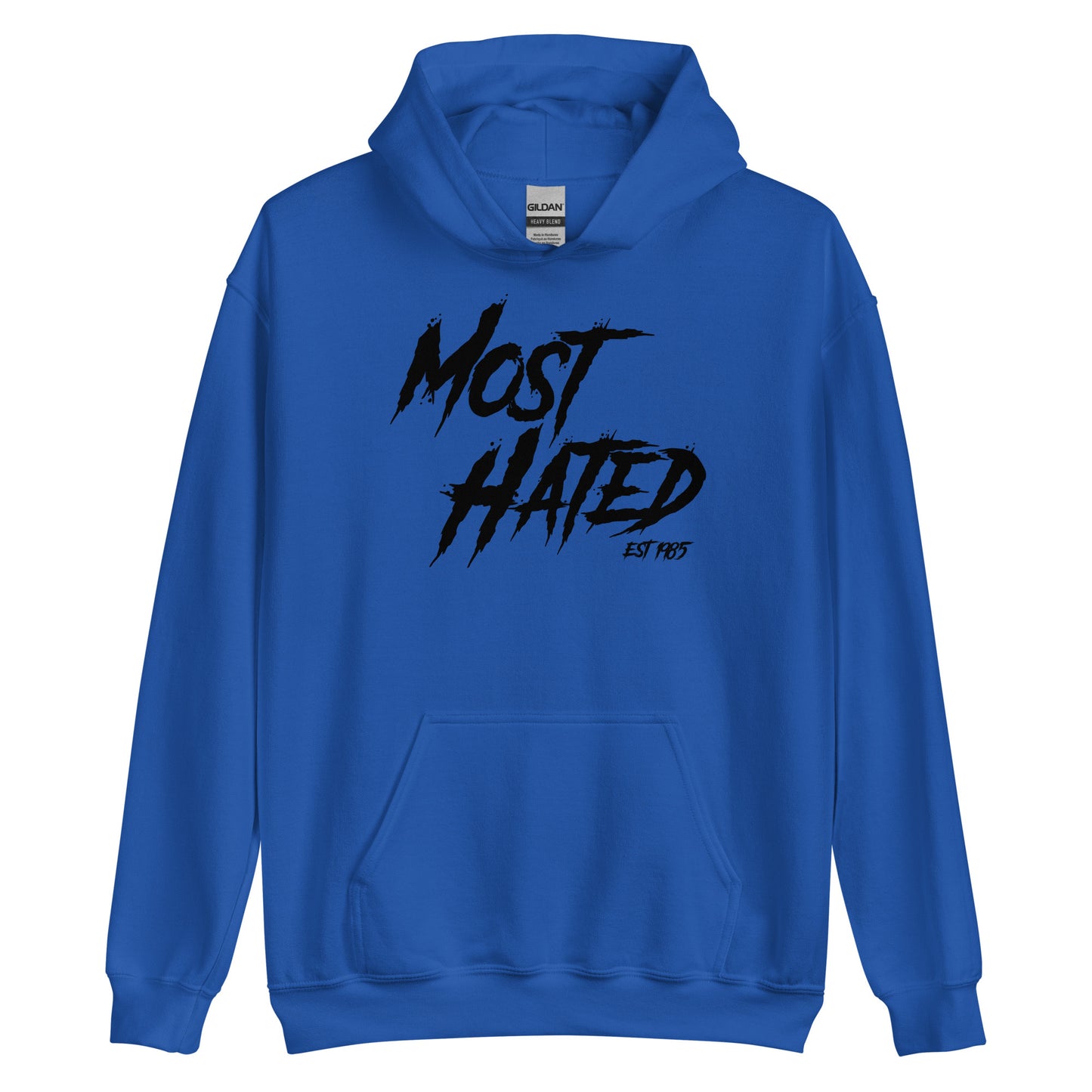 Most Hated Hoodie - Black Text