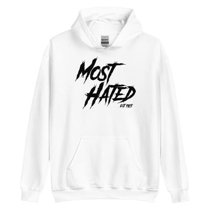 Most Hated Hoodie - Black Text